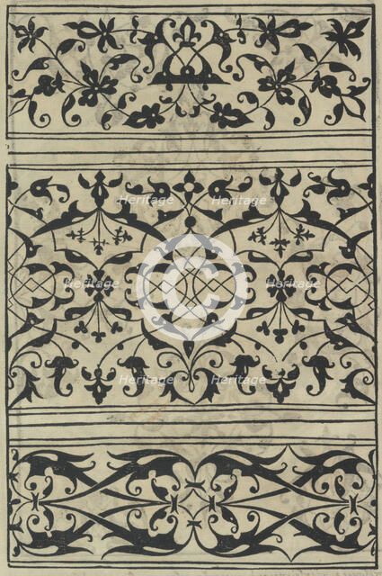 Livre de Moresques, page 8 (recto), 1546. Creator: Francesco di Pellegrino.