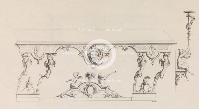 Livre de Tables de Diverses Formes, 1716 or after., 1716 or after. Creator: Jean Bernard Toro.