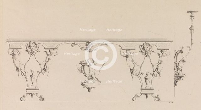 Livre de Tables de Diverses Formes, 1716 or after., 1716 or after. Creator: Jean Bernard Toro.