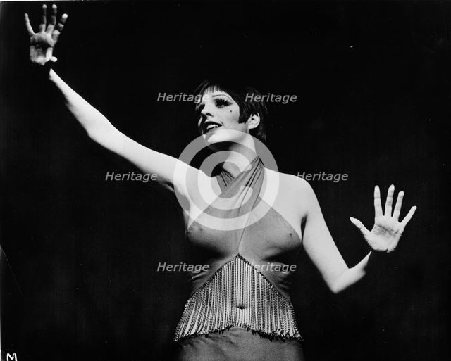 Liza Minelli (1946- ), American Singer/Actress, 1972. Creator: Unknown.