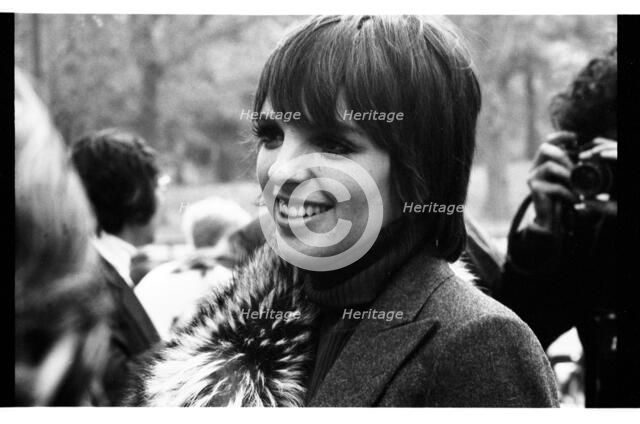 Liza Minnelli, London, 1973.   Artist: Brian O'Connor.