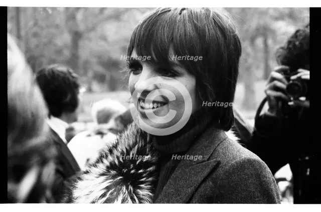 Liza Minnelli, London, 1973.   Artist: Brian O'Connor.