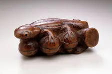 Lizard on Acorn Branch, 18th century. Creator: Unknown