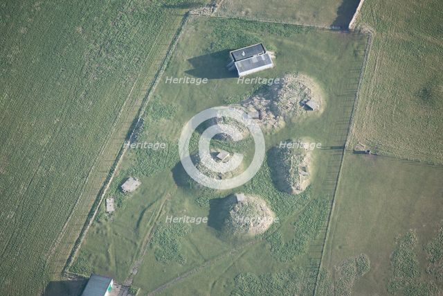 Lizard Lane World War Two heavy anti-aircraft battery, near Whitburn, South Tyneside, 2015. Creator: Historic England.