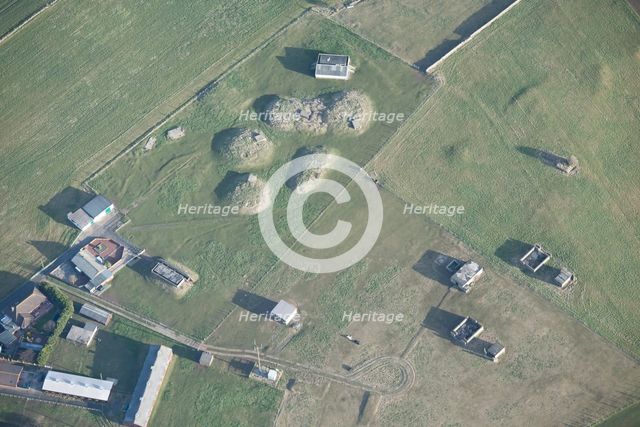 Lizard Lane World War Two heavy anti-aircraft battery, near Whitburn, South Tyneside, 2015. Creator: Historic England.