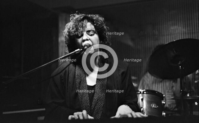 Liane Carroll, The Edge, London, 1991.  Artist: Brian O'Connor.