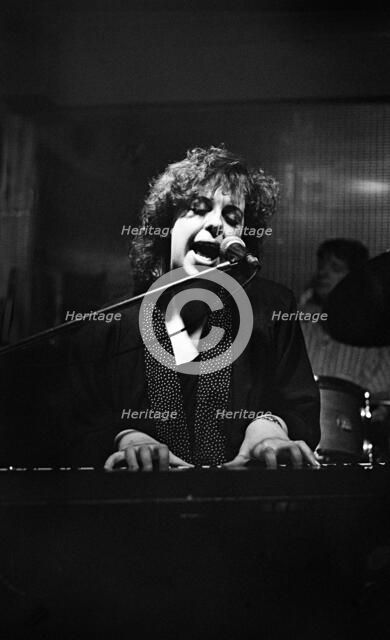 Liane Carroll, The Edge, London, 1991.  Artist: Brian O'Connor.