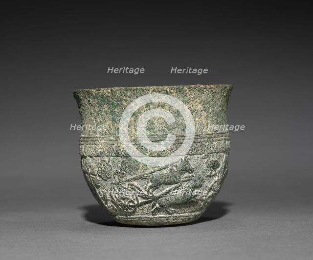 Libation Cup, c. 235-185 BC. Creator: Unknown.