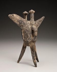 Libation cup (jue), date unknown. Creator: Unknown