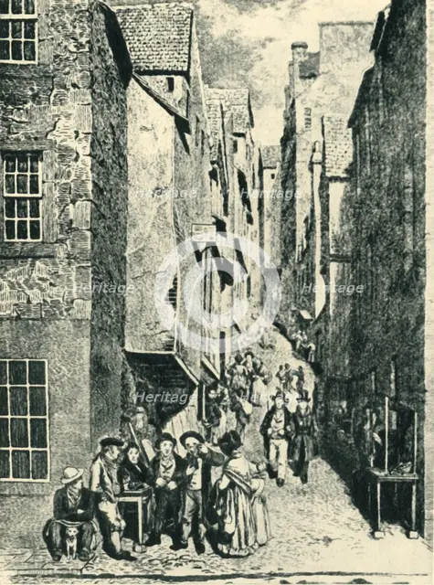 'Libberton Wynd from the Cowgate', early 19th century, (1946).  Creator: Walter Geikie.