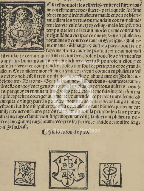 Libbretto nouellamete composto per maestro Domenico da Sera...lauorare di ogni s..., April 12, 1532. Creator: Unknown.