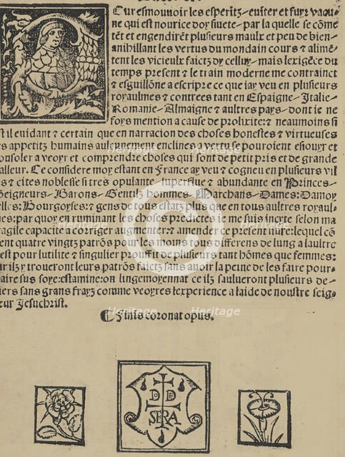 Libbretto nouellamete composto per maestro Domenico da Sera...lauorare di ogni s..., April 12, 1532. Creator: Unknown.