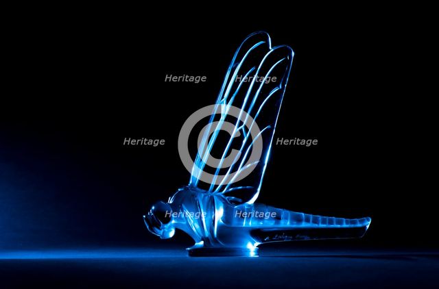 Libellule Lalique mascot, large. Creator: Unknown.