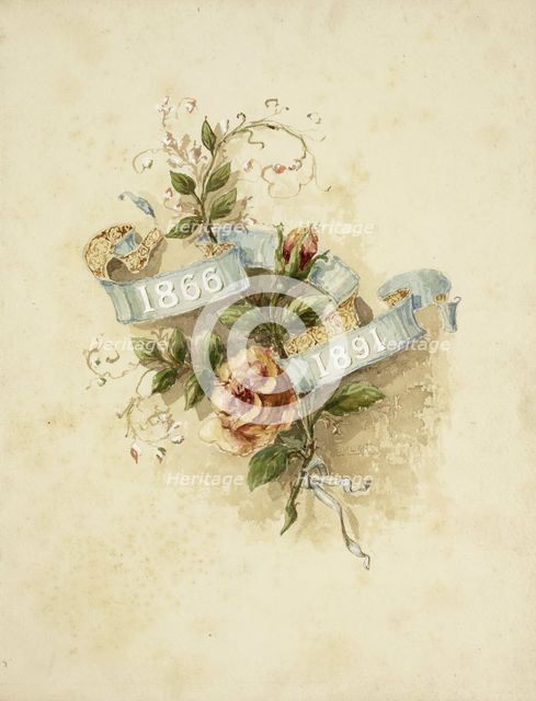 Liber Amicorum of the van Tienhoven-Hackes, 1891. Creator: Johannes Matthijs Lion.