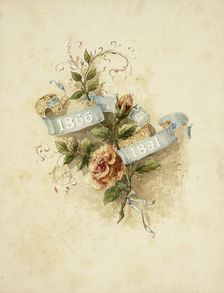 Liber Amicorum of the van Tienhoven-Hackes, 1891. Creator: Johannes Matthijs Lion