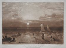 Liber Studiorum: Mildmay Sea-piece. Creator: Joseph Mallord William Turner (British, 1775-1851)