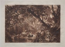 Liber Studiorum: Aesacus and Hesperie. Creator: Joseph Mallord William Turner (British, 1775-1851)