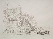 Liber Studiorum: Dumblain Abbey, Scotland. Creator: Joseph Mallord William Turner (British, 1775-1851)