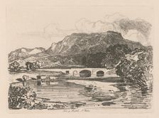 Liber Studiorum: Plate 14, Tan-y-Bwlch, Merionethshire, North Wales, 1838. Creator: John Sell Cotman (British, 1782-1842)