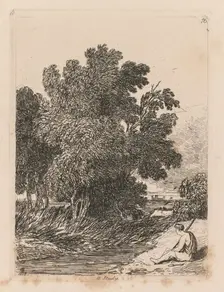Liber Studiorum: Plate 16, A Study, 1838. Creator: John Sell Cotman (British, 1782-1842)