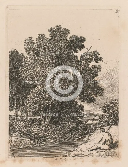 Liber Studiorum: Plate 16, A Study, 1838. Creator: John Sell Cotman (British, 1782-1842).