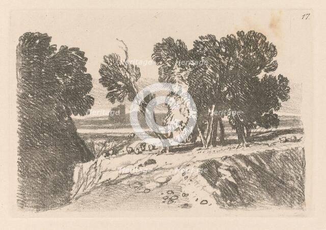 Liber Studiorum: Plate 17, A Study, 1838. Creator: John Sell Cotman (British, 1782-1842).