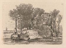 Liber Studiorum: Plate 19, Postwick Grove, Norfolk, 1838. Creator: John Sell Cotman (British, 1782-1842)