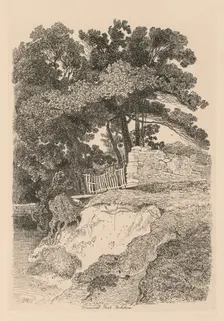 Liber Studiorum: Plate 13, Duncomb Park, Yorkshire: No. 5, 1838. Creator: John Sell Cotman (British, 1782-1842)