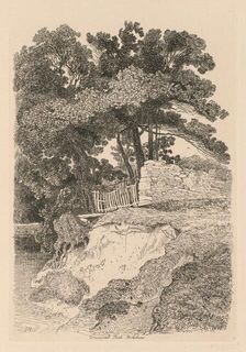Liber Studiorum: Plate 13, Duncomb Park, Yorkshire: No. 5, 1838. Creator: John Sell Cotman (British, 1782-1842)