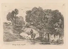 Liber Studiorum: Plate 20, Felbrigg Heath, Norfolk, 1838. Creator: John Sell Cotman (British, 1782-1842)