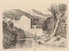Liber Studiorum: Plate 22, Whitby, 1838. Creator: John Sell Cotman (British, 1782-1842)