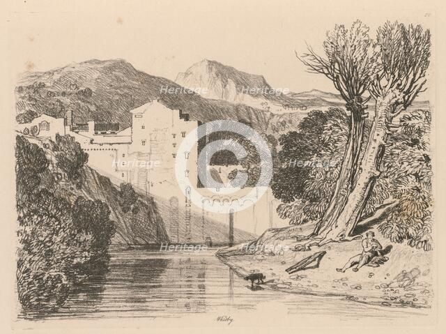 Liber Studiorum: Plate 22, Whitby, 1838. Creator: John Sell Cotman (British, 1782-1842).