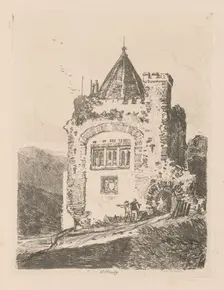 Liber Studiorum: Plate 37, A Study, 1838. Creator: John Sell Cotman (British, 1782-1842)