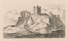 Liber Studiorum: Plate 30, Bambro Castle, Northumberland, 1838. Creator: John Sell Cotman (British, 1782-1842)