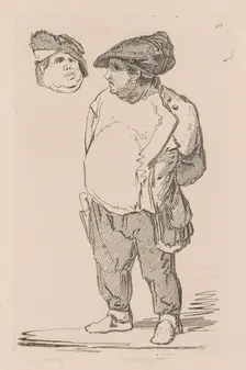Liber Studiorum: Plate 47, A Study, 1838. Creator: John Sell Cotman (British, 1782-1842)