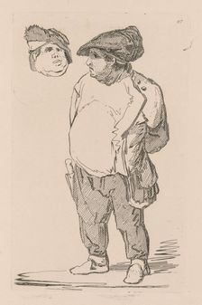 Liber Studiorum: Plate 47, A Study, 1838. Creator: John Sell Cotman (British, 1782-1842)