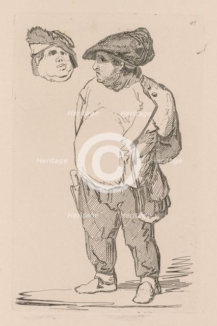 Liber Studiorum: Plate 47, A Study, 1838. Creator: John Sell Cotman (British, 1782-1842).