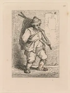 Liber Studiorum: Plate 48, A Study, 1838. Creator: John Sell Cotman (British, 1782-1842)