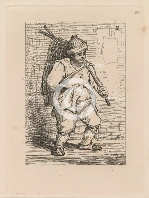 Liber Studiorum: Plate 48, A Study, 1838. Creator: John Sell Cotman (British, 1782-1842).