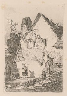 Liber Studiorum: Plate 40, Lakenham, near Norwich, 1838. Creator: John Sell Cotman (British, 1782-1842)