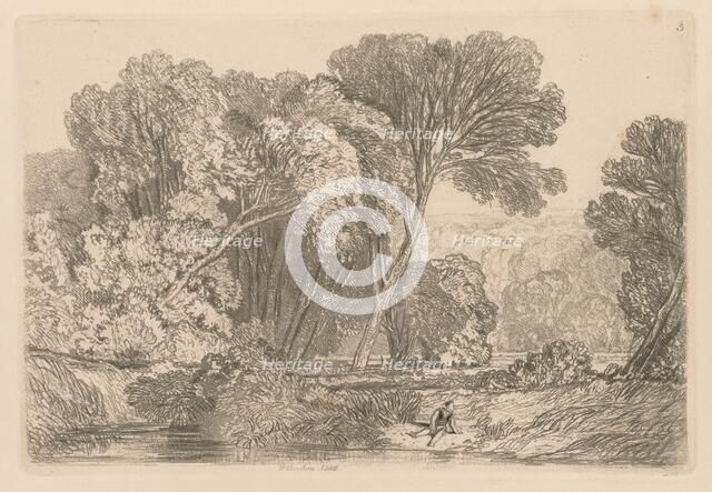 Liber Studiorum: Plate 5, Walsingham, Norfolk, 1838. Creator: John Sell Cotman (British, 1782-1842).