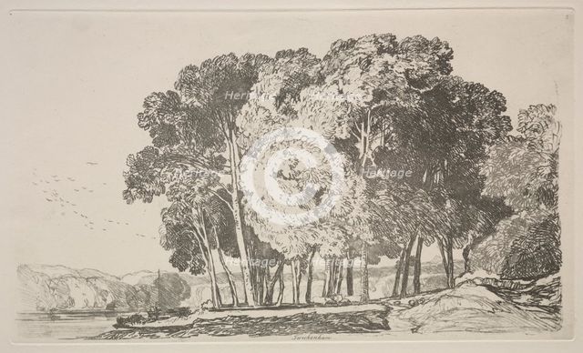 Liber Studiorum: Twickenham, 1838. Creator: John Sell Cotman (British, 1782-1842).