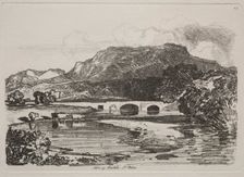 Liber Studiorum: Tan y Beolch, North Wales, 1838. Creator: John Sell Cotman (British, 1782-1842)