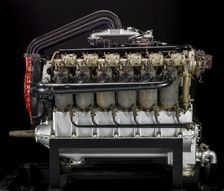 Liberty 12 Model A (Packard), Moss Turbosupercharged, V-12 Engine, October 31,1918. Creator: Packard Motor Car Company