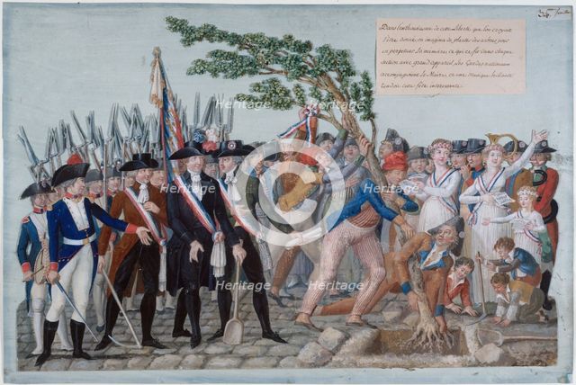 Liberty Tree 1789, c. 1790. Creator: Lesueur, Jean-Baptiste (1749-1826).
