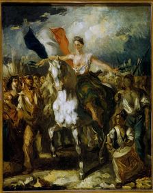 Liberty, allegory of the days of 1830, c1830. Creator: Louis Candide Boulanger