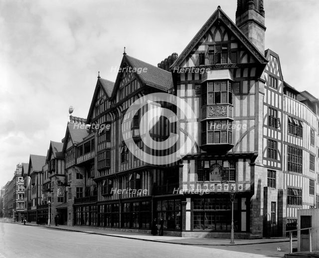 Liberty and Co department store, Regent Street, London, 1924. Artist: Bedford Lemere and Company.