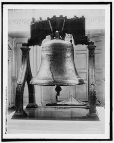 Liberty Bell, Independence Hall, Philadelphia, Pa., c1901. Creator: Unknown