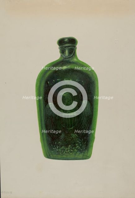 Liberty Bottle, 1935/1942. Creator: Maud M Holme.