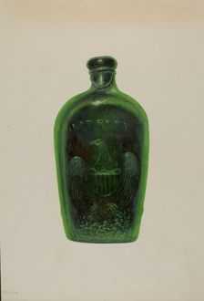 Liberty Bottle, 1935/1942. Creator: Maud M Holme